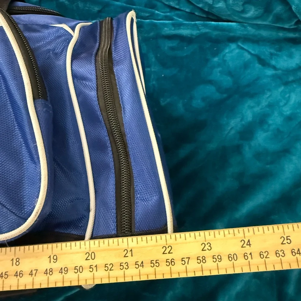 University Of Kansas Jayhawks Blue 22” Canvas Duffle Bag